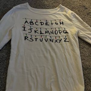Stranger Things Long Sleeved Shirt